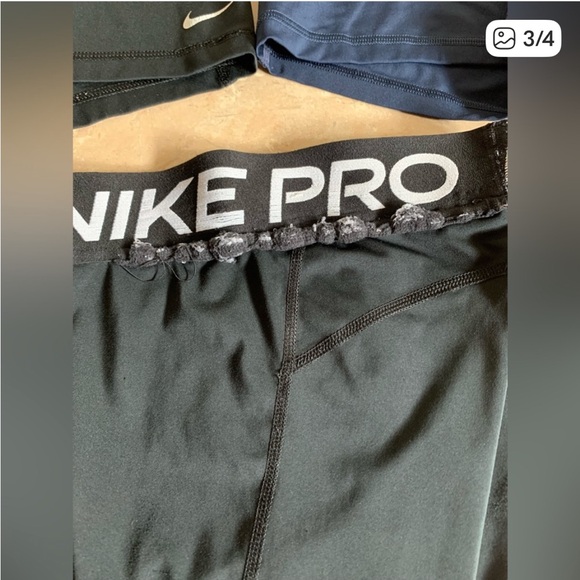 Bundle of 3 Nike Pro 3” - Picture 4 of 4